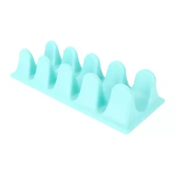 Инструмент для массажа поясничной мышцы 5 пиков позвоночника Растяжитель для всей спины Снятие мышечного напряжения Глубокие ткани светло-зеленый