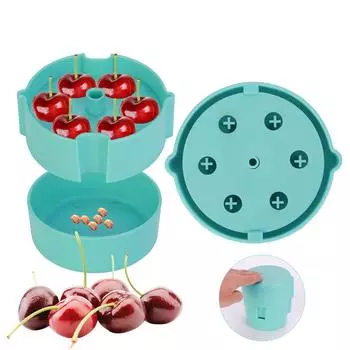 Инструмент для многофункционального разделения, кухонный инструмент для творчества, устройство для удаления семян мелких фруктов One Size синий