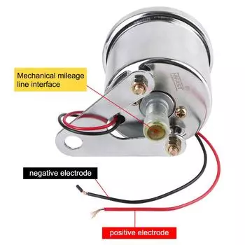 Инструмент для модификации мотоцикла со светодиодной подсветкой, универсальный автоматический датчик, мотоаксессуар, тахометр, модифицированный одометр