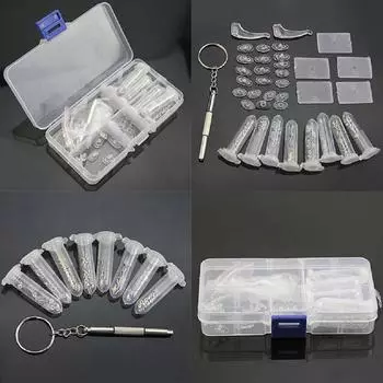 Инструмент для набора винтов для очков в прозрачной упаковке 1set