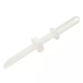 Инструмент для начинки еды, эргономичная ручка, колбаса, овощная начинка с подвижной перегородкой, дизайн канавки, кухонный гаджет белый