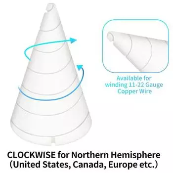 Инструмент для намотки катушки, многоразовое многофункциональное приспособление для антенны, садовое медное приспособление для антенны L