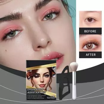 Инструмент для нанесения теней для век, Eyetour Your Glam, Eyeshadow Guide, Makeup Tool For Eyeshadow, Eyeshadow Stencils For Eyes, Template For One Size