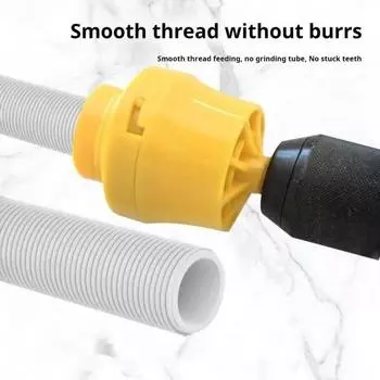 Инструмент для нарезания резьбы из ПВХ, электрическая дрель, устройство для нарезания резьбы на водопроводных трубах с 3 плашками 1/2 , 3/4 и 1 , комплект для нарезания резьбы на трубах из ПВХ для электрической дрели 1 Set