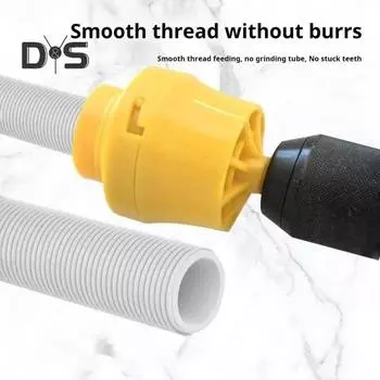 Инструмент для нарезания резьбы из ПВХ, электрическая дрель, устройство для нарезания резьбы на водопроводных трубах с 3 плашками 1/2 , 3/4 и 1 , комплект для нарезания резьбы на трубах из ПВХ для электрической дрели 1 Set