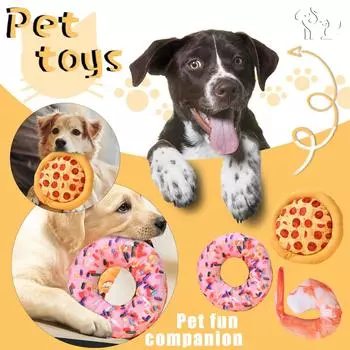 Инструмент для облегчения скуки собаки, щенок, Тедди, корги, молярные зубы, устойчивая погремушка для домашних животных, бумажная звуковая плюшевая игрушка с погремушкой One Size