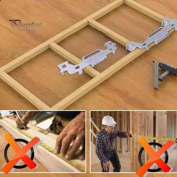 Инструмент для обрамления из алюминиевого сплава, высокоточный нержавеющий, устойчивый к коррозии домашний DIY проект, инструмент для измерения макета шпильки 16inch