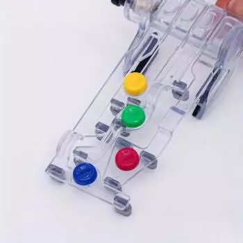 Инструмент для обучения игре на гитаре для начинающих, безболезненное крепление для пальцев, аксессуары для практики прозрачный