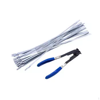 Инструмент для обжима CV-пыльника с 24 хомутами Cinch Car, простые в использовании портативные клещи для обжима водопроводных труб