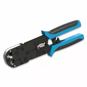 Инструмент для обжима и обрезки кабеля Cat6 Cat5 5E RJ45, легкопроходные вилки RJ 45 RJ12 RJ11 Ethernet LAN Интернет-коммутационный шнур Инструмент для обжима и обрезки