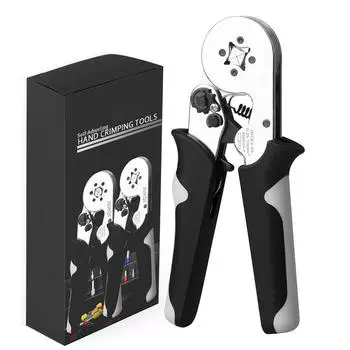 Инструмент для обжима наконечников проводов XINQI HSC8 6-6 Саморегулирующийся храповой обжимной инструмент для AWG23-10(0,25-6,0 мм)