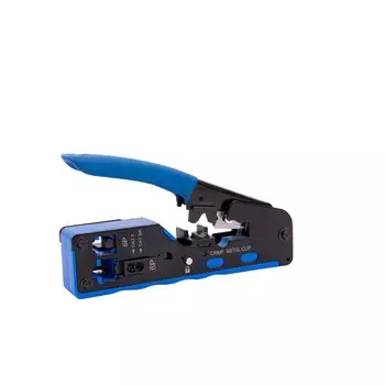 Инструмент для обжима RJ45 Проникающий в LAN-разъем провод для разъема RJ45 Совместимый с телефонной линией RJ12 HFS(р) CAT5/CAT6/CAT7 (6P)