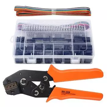 Инструмент для обжима SN-28B Dupont для разъемов Dupont JST XH VH с шагом 3,96 мм, 2,54 мм, 2,5 мм, обжимной разъем AWG 18–28