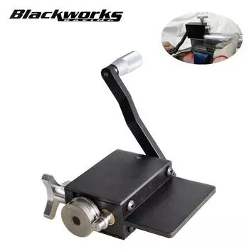 Инструмент для обжима трубок, ручной роликовый обжимной инструмент для трубок впускного и промежуточного охладителя, подходит для трубок с внутренним диаметром 5/8 или больше, алюминий белый