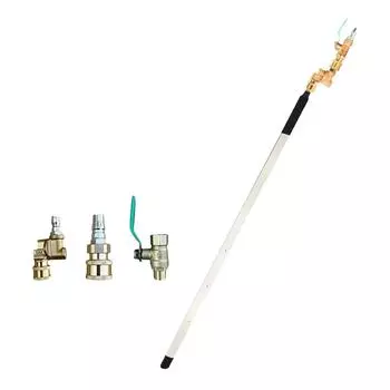 Инструмент для очистки автомобильного водяного бака без разборки, радиатор конденсатора для тяжелых грузовиков, двойное использование для очистки водяного бака One Size белый