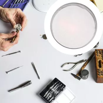 Инструмент для очистки часового масла, детали для чистящего инструмента, ремонтная сетка из нержавеющей стали Easy Clean Cup