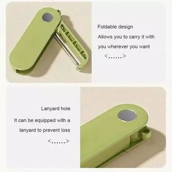 Инструмент для очистки фруктов, овощечистка, новый прочный многофункциональный овощерезка, портативный складной нож из АБС-пластика для домашнего кухонного инструмента белый