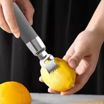 Инструмент для очистки лимона и цитрусовых от цедры Терка для сыра для кухни Гаджет Лезвие из нержавеющей стали Терка для очистки лимона и цитрусовых от цедры Апельсин