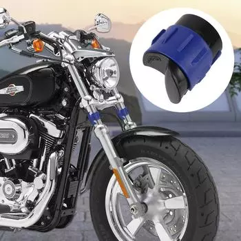 Инструмент для очистки уплотнений вилки мотоцикла Инструмент для очистки масляных уплотнений Инструмент для ремонта велосипеда Инструмент для очистки и ремонта амортизатора передней вилки велосипеда синий