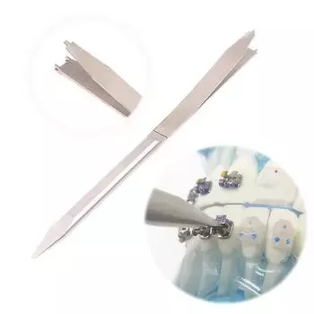 Инструмент для открытия зубов, инструмент для ухода за полостью рта, для открытия ортодонтических самолигирующих пассивных брекетов из нержавеющей стали