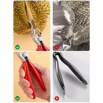 Инструмент для открывания дуриана, удобная ручка, гладкая ручная шелушильная машина для пищевых продуктов, для домашней кухни, подарков, кулинарии