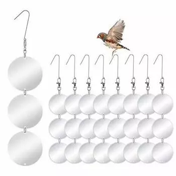 Инструмент для отпугивания птиц Простая установка Надежный декоративный 1pc