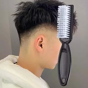 Инструмент для парикмахерских услуг Привлекательный функциональный Широкое применение Очистка Щетка для сломанных волос Щетка для измельченных волос чёрный