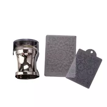 Инструмент для печати на ногтях своими руками Силиконовый штамп для ногтей Мягкая головка Инструмент для печати штампом для ногтей Нейл-арт