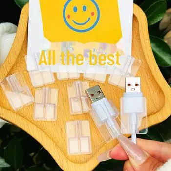 Инструмент для перекусывания квадратного провода для защиты кабеля USB/Type-C – зажим для провода, предотвращающий поломку