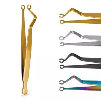 Инструмент для пирсинга ушей Инструмент для пирсинга перегородки Инструмент для дермального пирсинга Инструмент для дермальных щипцов Ювелирные изделия золотой