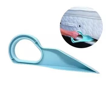 Инструмент для подъема матраса 1/2 шт. помогает поднимать и закреплять матрасы-может втягивать простыни или юбки, снимая лишний вес 1PCS синий