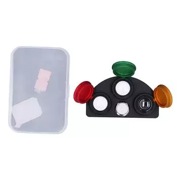 Инструмент для погружения часов в масло, металлический алюминиевый сплав, 3 цвета, легко идентифицируемый, нержавеющий, для ремонта масленки для часов