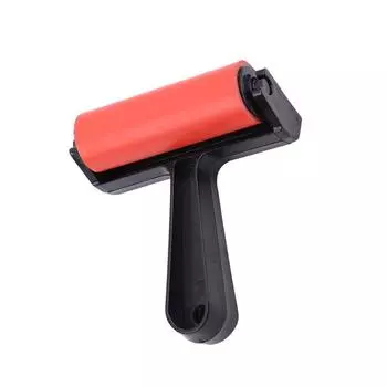 Инструмент для покраски валиком Малярные валики с пластиковой ручкой DIY-проекты Масляные переносные офисные настенные штамповочные принадлежности