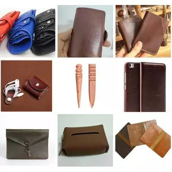 Инструмент для полировки кромок кожи Инструмент для полировки кромок кожи из дерева и кожи для обработки кожи Инструмент для полировки кромок кожи из дерева и кожи B