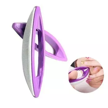 Замшевый полировальный круг для ногтей Инструмент для полировки ногтей Инструмент для полировки ногтей Пилочки из овечьей кожи для полировки ногтей Маникюр фиолетовый