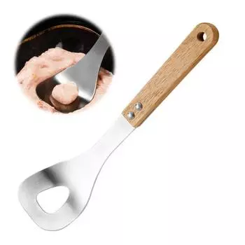 Инструмент для приготовления фрикаделек из нержавеющей стали с антипригарным покрытием, ложка для фрикаделек с ручками, ручной пресс для фрикаделек, инструменты для приготовления фрикаделек