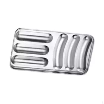 Инструмент для приготовления собак, инструмент для приготовления мясных колбасок, нержавеющая сталь DIY 6 слотов антипригарное детское питание добавка