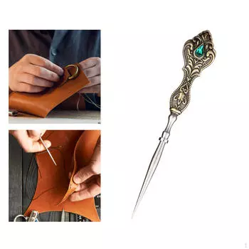 Инструмент для пробивания отверстий в кожевенном деле для шитья и ремонта — прочный портативный C