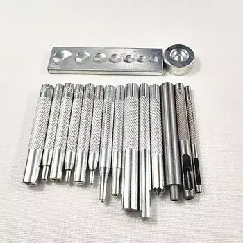 Инструмент для пробивки отверстий под заклепки Snap Rivet Base для джинсовых пуговиц 633/831/201 2.5MM punch