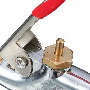 Инструмент для промывки автомобильного кондиционера Линия Канистра Насадка Металлическая Сменная Насадка Трехходовой Катализ серебряный