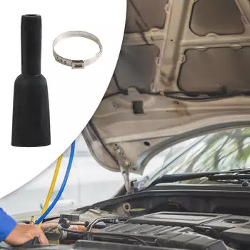 Инструмент для проверки двигателя с длинной головкой и шариком, многоцелевой легкий автомобильный тестер утечки дыма для