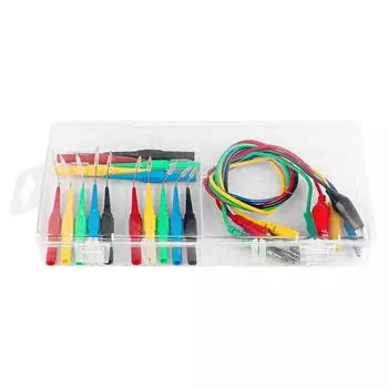 Инструмент для проверки проводки автомобиля, испытательный кабель, комплексный набор для тестирования автомобильных цепей, 20 предметов, подходит для эффективной диагностики