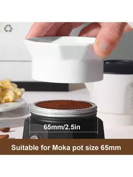 Инструмент для распределения кофемолки Leeseph Moka, инструмент для выравнивания кофе, детали для быстрой раздачи и трамбовки порошка, кофейные аксессуары