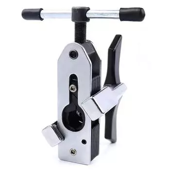 Инструмент для развальцовки из легированной стали, универсальный набор инструментов для развальцовки, ручной расширитель труб, эксцентриковый конусный комплект для развальцовки, принадлежности для холодильного оборудования