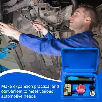 Инструмент для развальцовки Полезный инструмент для гибки тормозов Многофункциональный Полезный Эффективный Двойной развальцовщик Для тормозных магистралей Внедорожники Автомобильный тормоз Russian Federation