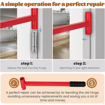 Инструмент для регулировки дверных петель, эффективный, высокопрочный, стальной, для тяжелых условий эксплуатации, ремонт For .134 Hinge