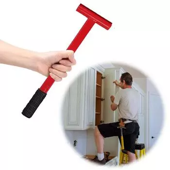 Инструмент для регулировки дверных петель с резиновой рукояткой, подходит для коммерческих дверей калибра .134