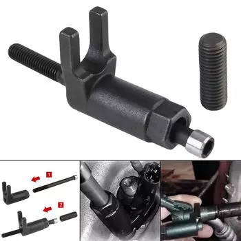 Инструмент для ремонта автомобильных аксессуаров Инструмент для снятия топливной форсунки F-250 F-350 F-450 F-550 2011-2018 Инструмент для снятия дизельной форсунки Powerstroke Diesel для Ford 6.7L Black