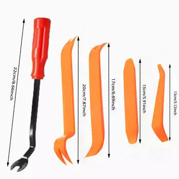 Инструмент для ремонта автомобильных фар, плоскогубцы для снятия зажимов отделки, дверная панель фургона, приборная панель, внутренние пластиковые заклепки, инструменты для снятия One Size красный