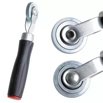 Инструмент для ремонта автомобильных шин, резиновая ручка, ролик для ремонта проколов чёрный